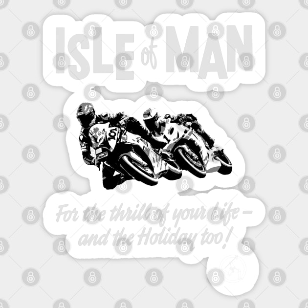 Isle of Man Sticker by biggeek